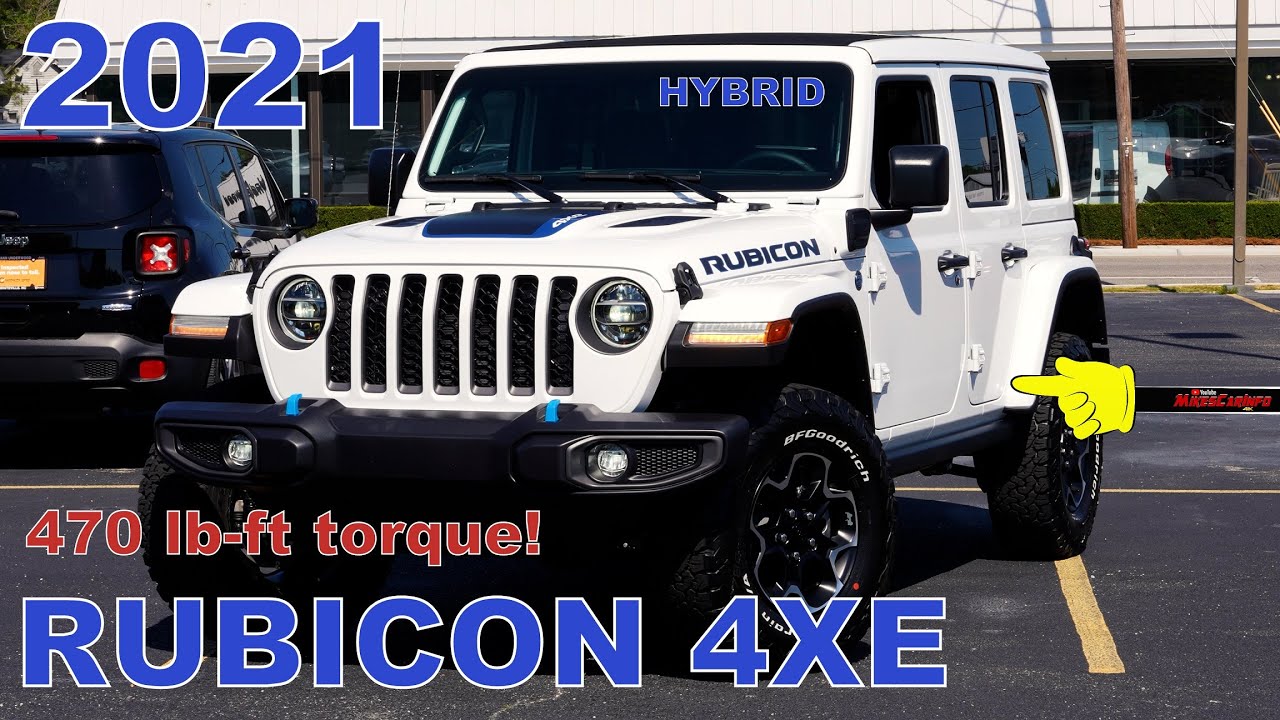 ? 2021 Jeep Wrangler 4XE Hybrid Rubicon - Ultimate In-Depth Look in 4K -  YouTube
