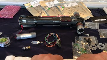 Korbanth Crossguard 2.0 “Kylo Ren” planning part 2. The parts are here.