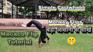 Monkey Flip Kaise Sikhe | Macaco flip Tutorial | how to do a monkey flip