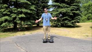 SwagTron T1 hoverboard torture test episode 2, Safe Stop technology test