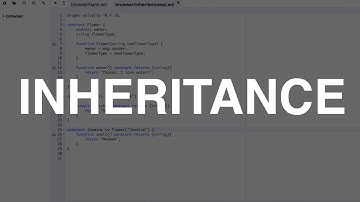 Solidity Tutorial - Inheritance