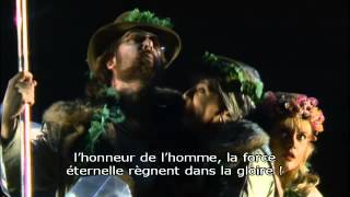Wagner: Das Rheingold, scenes 1/2, Barenboim/Kupfer, french subs.