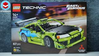 LEGO Technic 42229 Fast and Furious Mitsubishi Eclipse - LEGO Speed Build Review