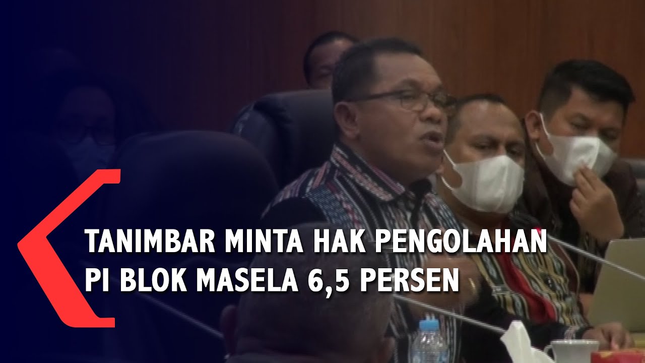 Tanimbar Minta Hak Pengolahan Pi Blok Masela 6,5 Persen