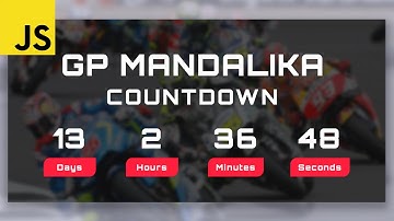 Web Countdown Timer using Javascript Tutorial