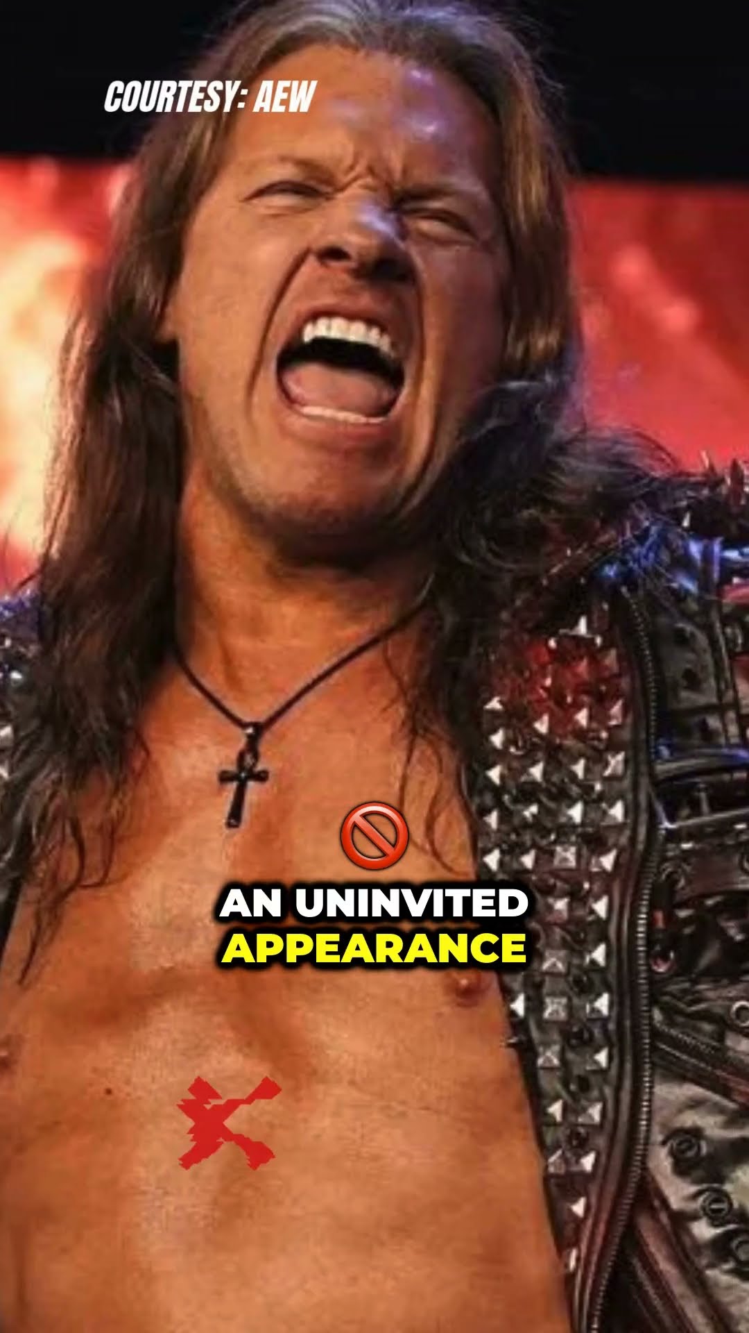 Chris Jericho Crashes GCW – Takes Down Matt Cardona \u0026 Shows AEW Pride! #ChrisJericho #AEW #shorts