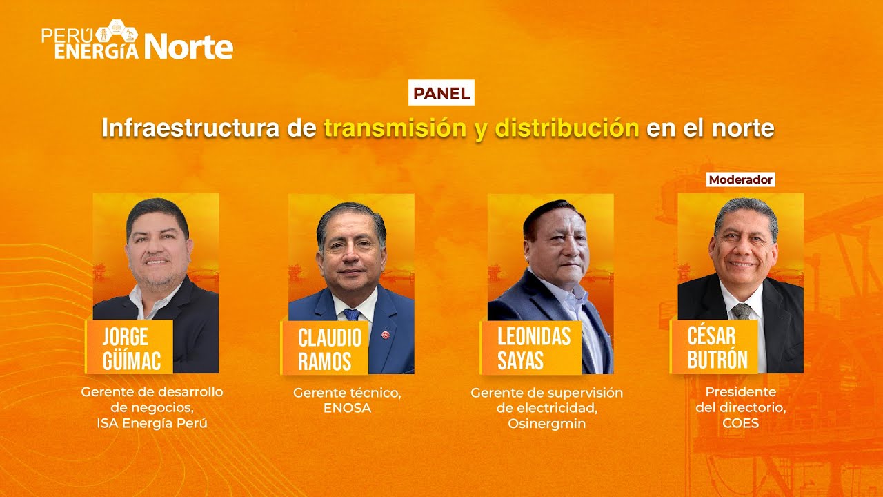 Infraestructura de transmisión y distribución en el norte