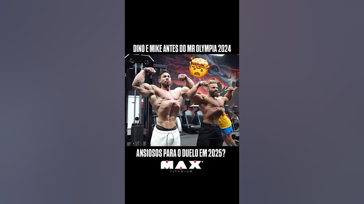 QUEM ESTÁ ANSIOSO POR ESSE CONFRONTO NO OLYMPIA!? 😱 #maxtitanium #motivation #ramondino #olympia