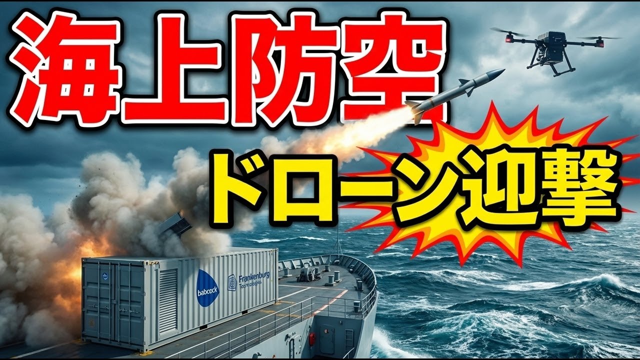 海上対ドローン防空 Babcock×Frankenburg