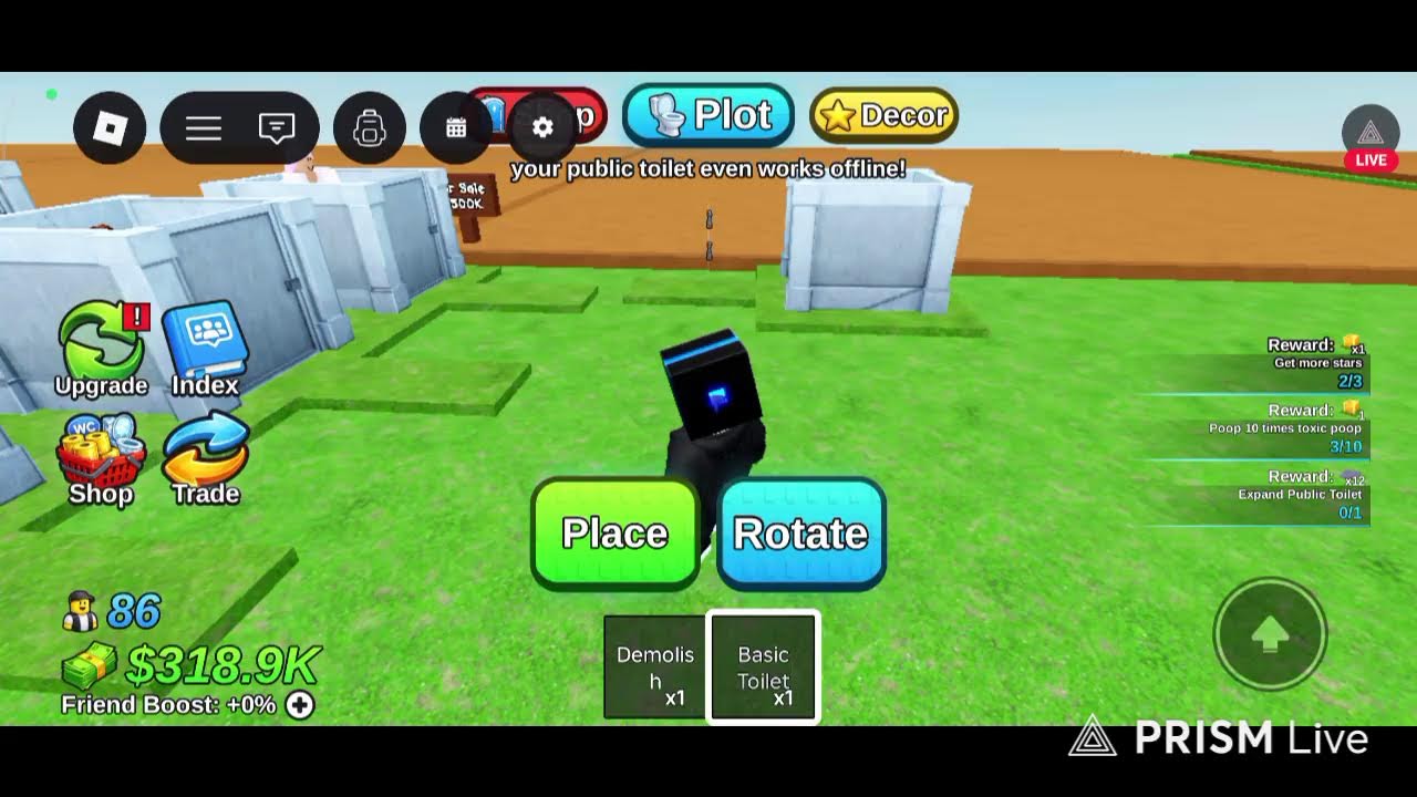 Прямая трансляция Roblox with Pospon