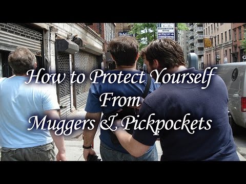 Como proteger-se de Muggers & Pickpockets