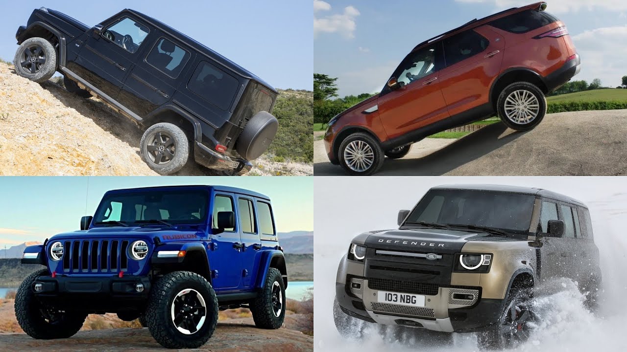 Top 10 Best Off-road SUVs (2021) jeep wrangler rubicon, land rover  defender, mercedes gwagon! review - YouTube