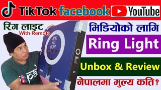 Best Ring Light For TikTok, Facebook & YouTube Users, Ring Light Price in Nepal, By Onic Computer