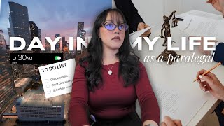 DAY IN MY LIFE AS A PARALEGAL⚖️ | Productive 9-5 Work Vlog   Tips, Tricks & Advice!
