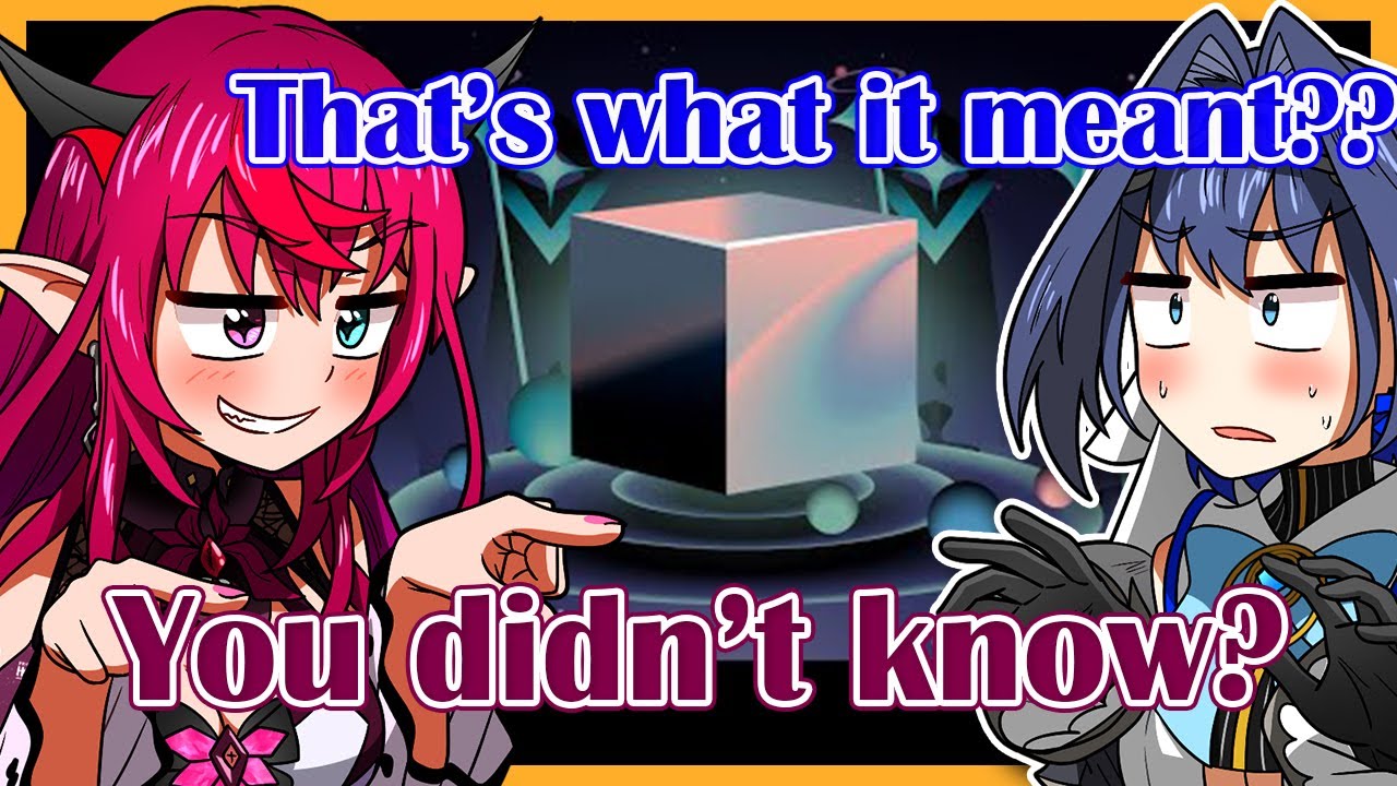 Спустя 2 года Крони наконец узнаёт, что означает «КУБ» [Hololive EN]