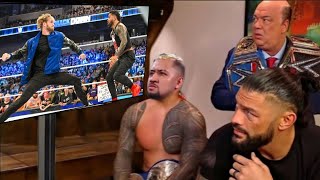 ⁣Roman Reigns Angry After Logan Paul Knockout Jey Uso WWE Smackdown 2022 Highlights