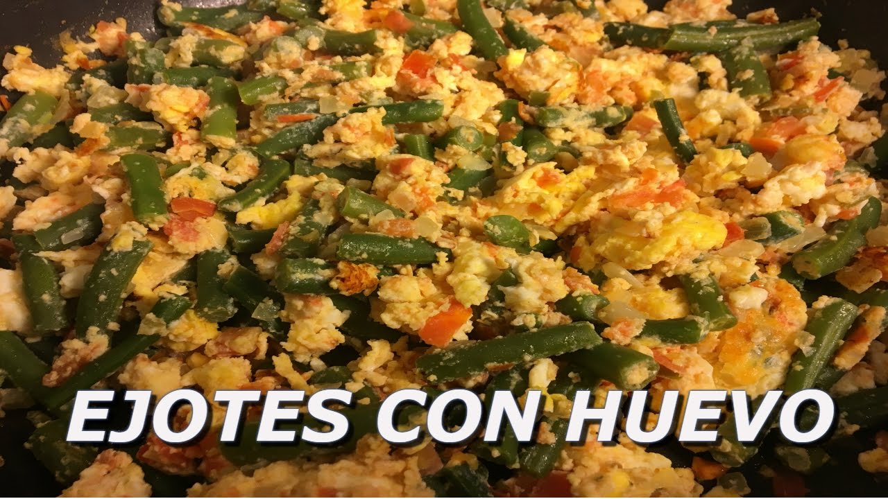 EJOTES CON HUEVO - YouTube