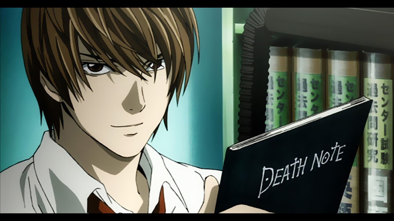 incrivel a semelhança que eu tenho com Light yagami de Death Note além ...