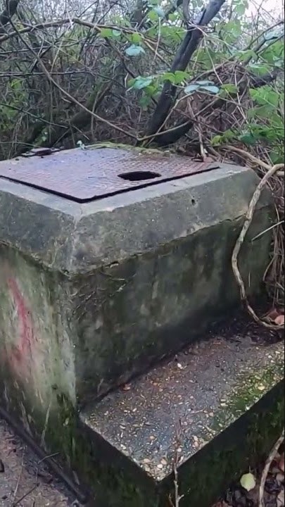Opening A Secret Underground Bunker #shorts #bunker #explore