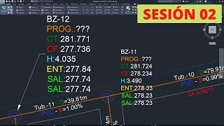 Creación y Edición de Etiquetas en Planta  Buzón y Tuberías en Civil 3D (Sesión 02)