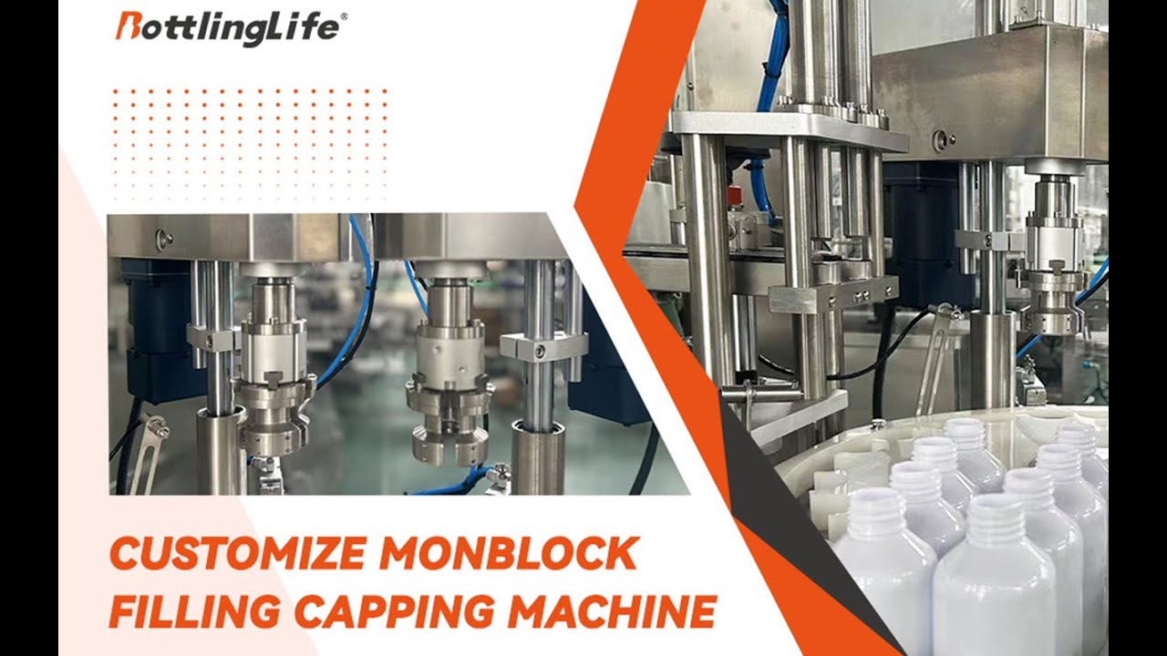 Fully Automatic Capping Machine - YouTube