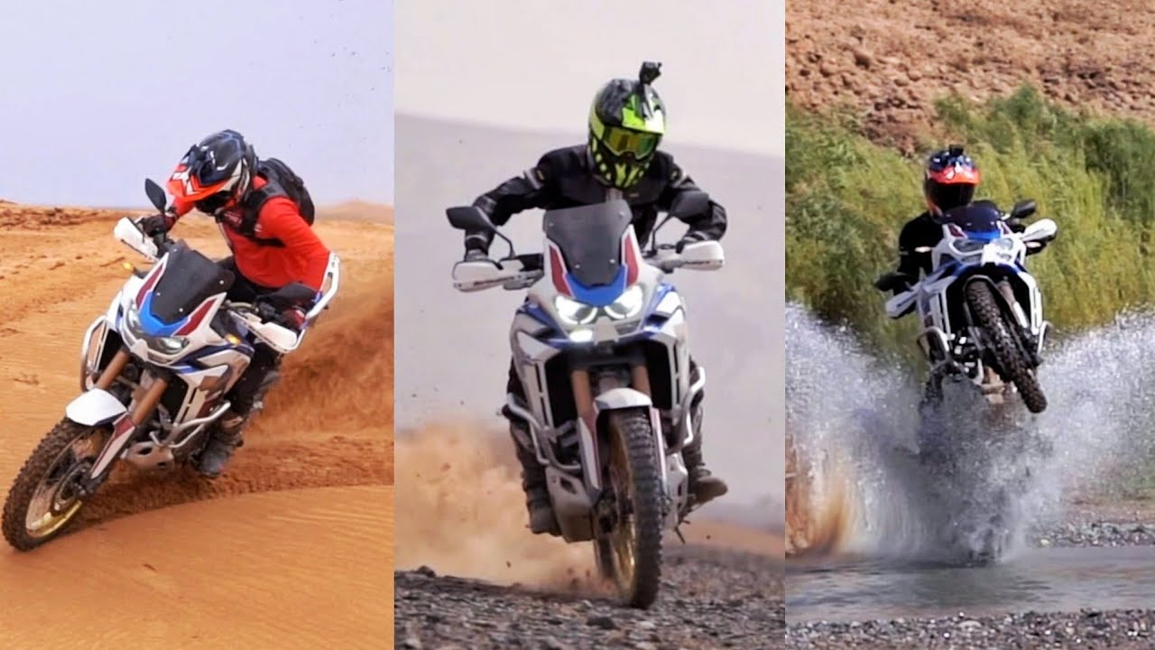 Insane Skills on Honda Africa twin Adventure 😍 🔥 | Bikers World
