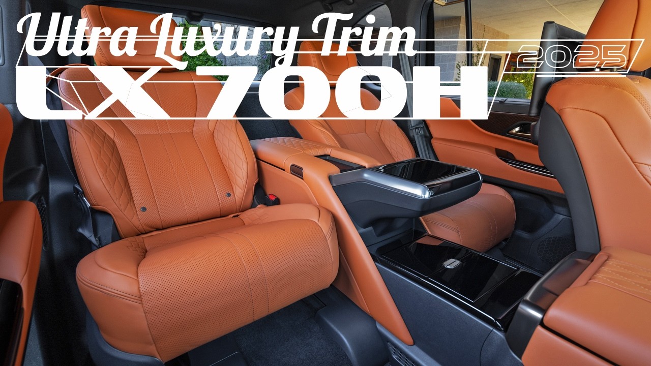 2025 Lexus LX 700h Hybrid Ultra Luxury Trim in Detail | Interior, Specs, Price