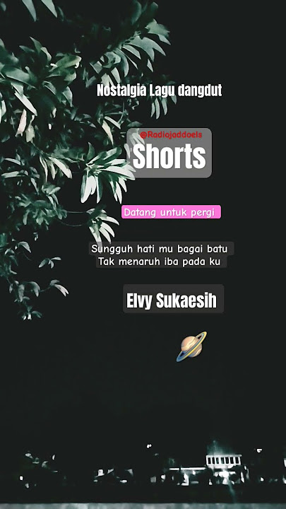 Datang untuk Pergi - Elvy Sukaesih #shorts #nostalgia #dangdut #lawas @Radiojaddoels