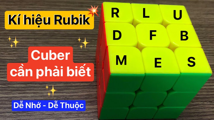 R là gì trong rubik