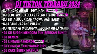 DJ TIKTOK TERBARU 2024 | DJ PINDHO AH AH VIRAL TIKTOK voc. DIVA HANI | DJ SEBELAS DUABELAS