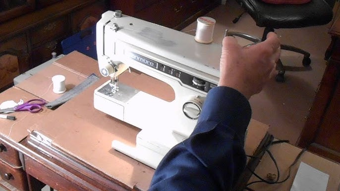 How to Thread a Sewing Machine-Kenmore Model No. 385-16221 Series 