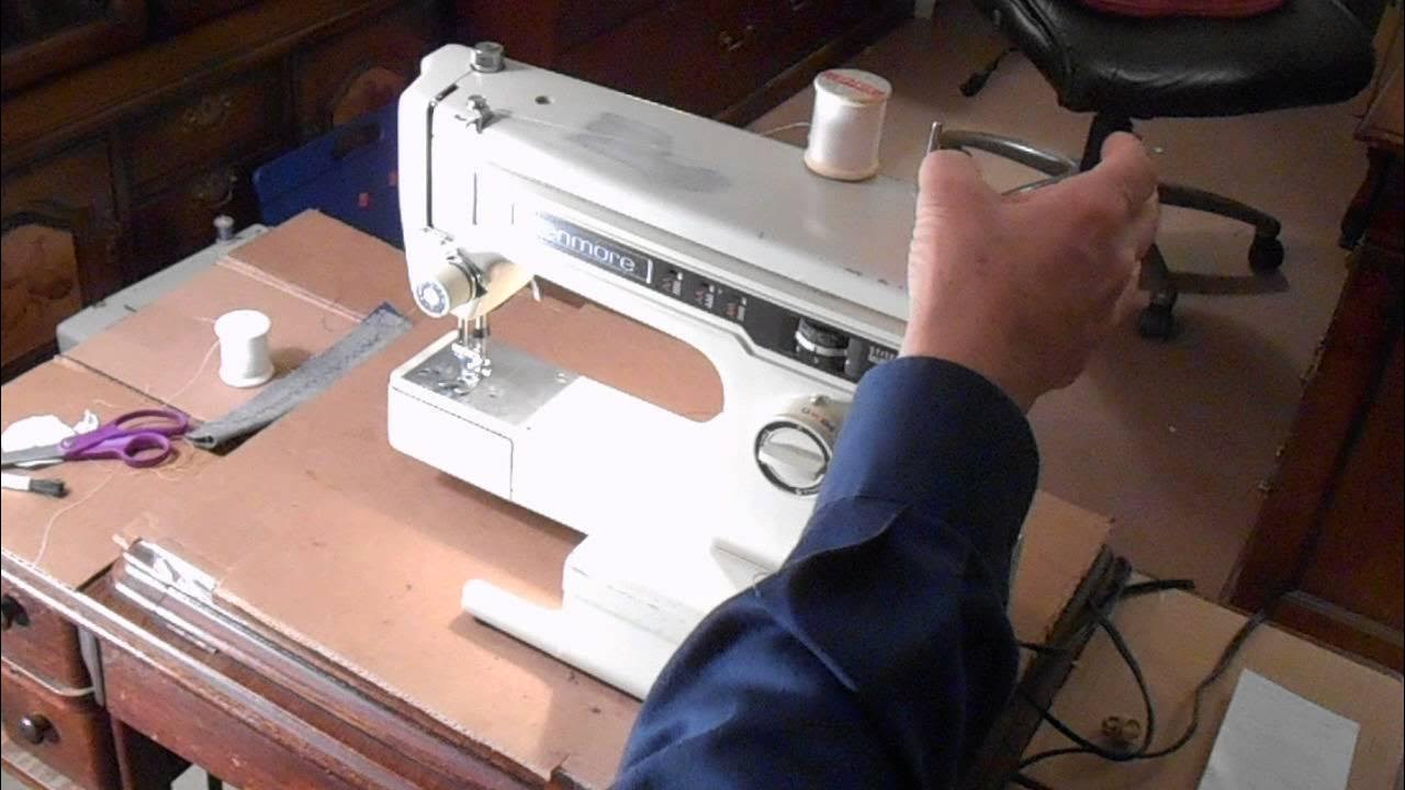 How to wind a bobbin on a kenmore sewing machine the CORRECT WAY YouTube