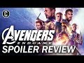 Avengers Endgame Spoiler Review