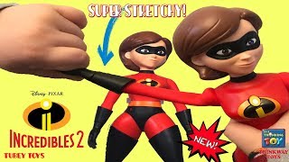 Disney Pixar Incredibles 2 Talking Poseable Doll Elastigirl Stretching Arms Stretchy Action Figure