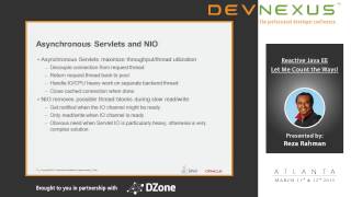 Devnexus 2015 - Reactive Java EE - Reza Rahman