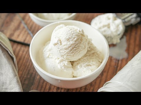 KETO Ice Cream Recipe | LOW CARB Vanilla Keto Ice Cream In A Mason Jar