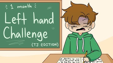 Writing with my Left Hand for a Month (Ft. Luvie)