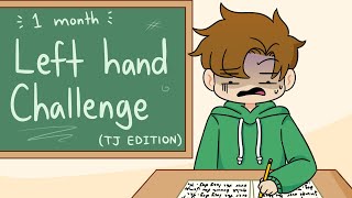 Writing with my Left Hand for a Month (Ft. Luvie) by TJ Toons 2,341,796 views 4 years ago 12 minutes, 1 second