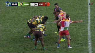 Scrum-Half Dive Pass: MARLBOROUGH v RAMBLIN JESTERS (Mark Roche) RugbyTown 7s Cup Final 2019