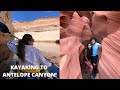 Kayaking to Antelope Canyon | Glenn Canyon NRA | Page, Arizona