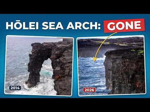 Hawaii's 90-Foot Sea Arch Just Collapsed. Why? (3D Animation)