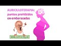 115. Atención mujeres embarazadas: Puntos prohibidos de auriculoterapia. Centro IMG