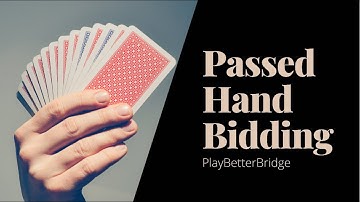 Passed Hand Bidding Drury Video Tip