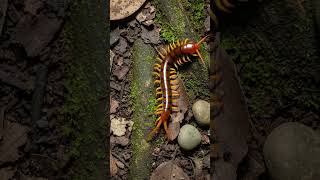 Haitian Giant Centipede #wildlife #insects #nature #millipede #bug #centipede #reptiles #biology