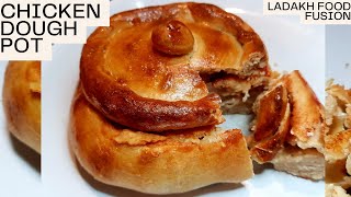Try This Recipe Chicken In Dough Pot Tasty And Yummy