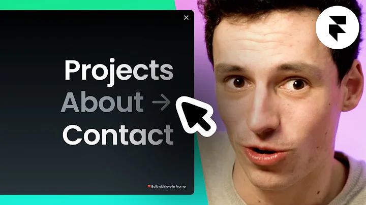 Framer Tutorial: Creating a Full Menu Navigation