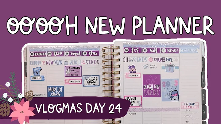FIRST WEEK IN MY NEW PLANNER! VLOGMAS 2022