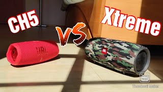 JBL CHARGE 5 VS. XTREME 1| SOUND COMPARISON 😱 | 100% VOLUME