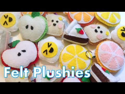 felt plushies