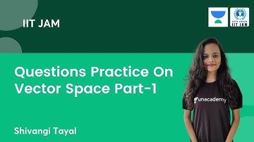 Questions Practice On Vector Space Part-1 | IIT JAM | Let